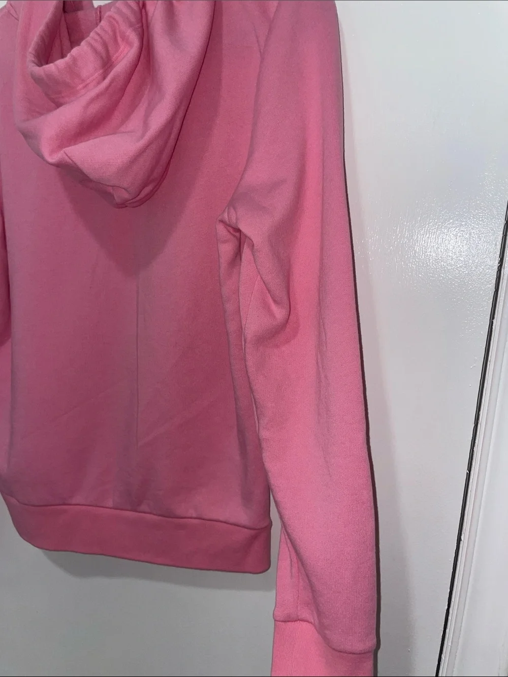 PINK Victoria's Secret Pink Zip Hoodie & Joggers Set with White Logo
